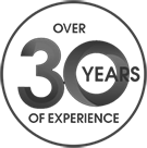 Over 30 Years Experience